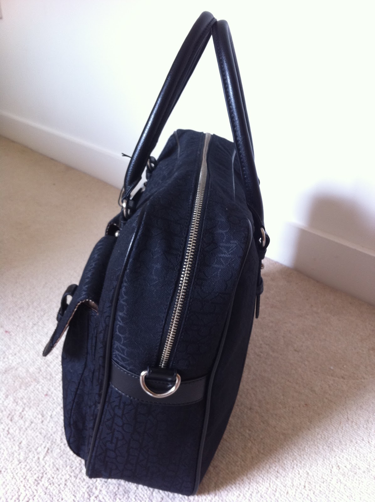 Discounted Genuine Handbags: (SOLD) Authentic Calvin Klein Work Bag ...
