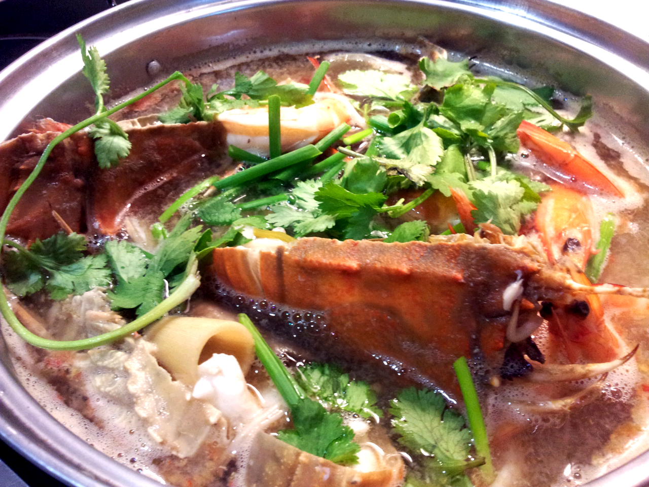 CarmenChanCooks Clear Tom Yum Soup