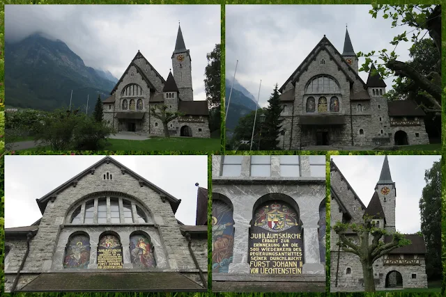 Zurich to Liechtenstein day trip: Church in Balzers, Liechtenstein