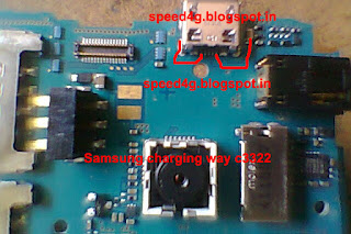 Solve your samsung c3322 charging problem   hello friends To Day i will Share with you Samsung C3322 Charging Problem Solution. you Can solve your Problem Easily Just Follow this picture. First Clean C3322 mother Board Use Gasoline OR Thinner.and check this phone connect your charger. if is not working follow this image and make this jumper.    