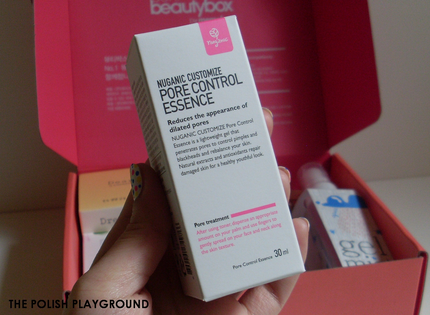 Memebox Luckybox #1 Unboxing and First Impressions - Nuganic Customize Pore Control Essence
