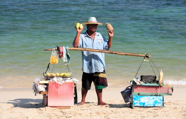 Lamai Beach, Strandverkäufer (C) Tourism Authority of Thailand Lamai Beach, Strandverkäufer (C) Tourism Authority of Thailand