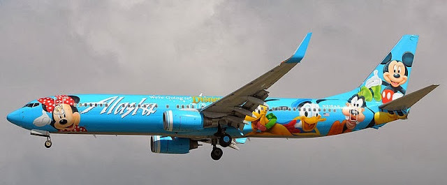 Avião da Disney - Aviões temáticos para fãs