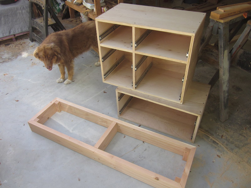 Remodeling & Writing in Southern California Credenza — Part 1