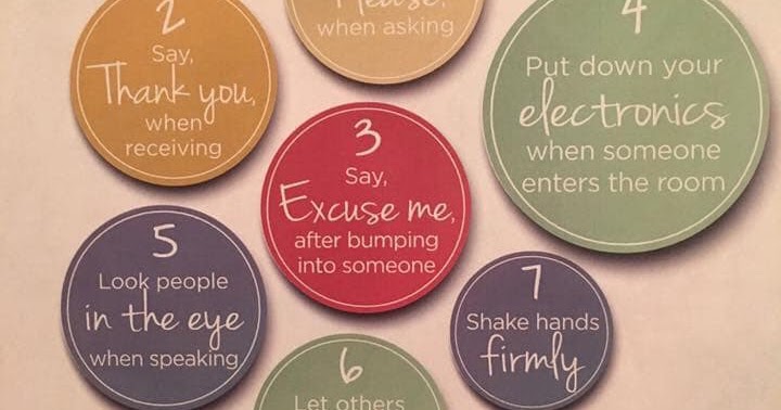 Kindergarten and Mooneyisms: 10 Social Manners for Children