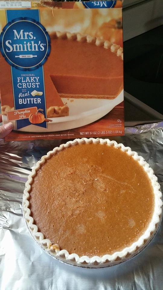 You have got to try this! Mrs.Smith's Amazing Flaky Pumpkin Pie!!