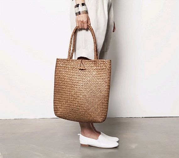 summer style :  Straw Handbags and Purses