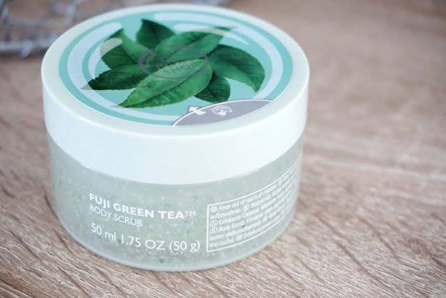 The Body Shop Fuji Green Tea Body Scrub Peeling