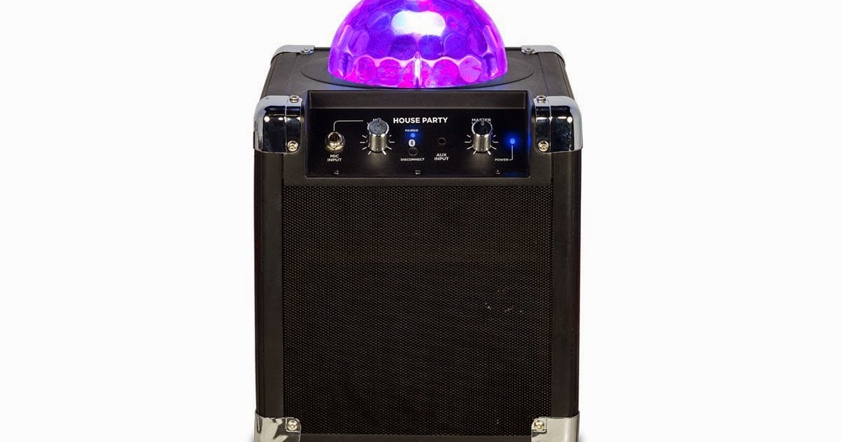 Best ION House Party Portable Sound System with BuiltIn Light Show