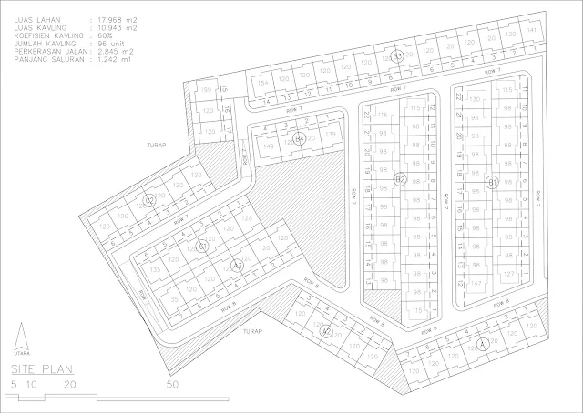 Site Plan Autocad