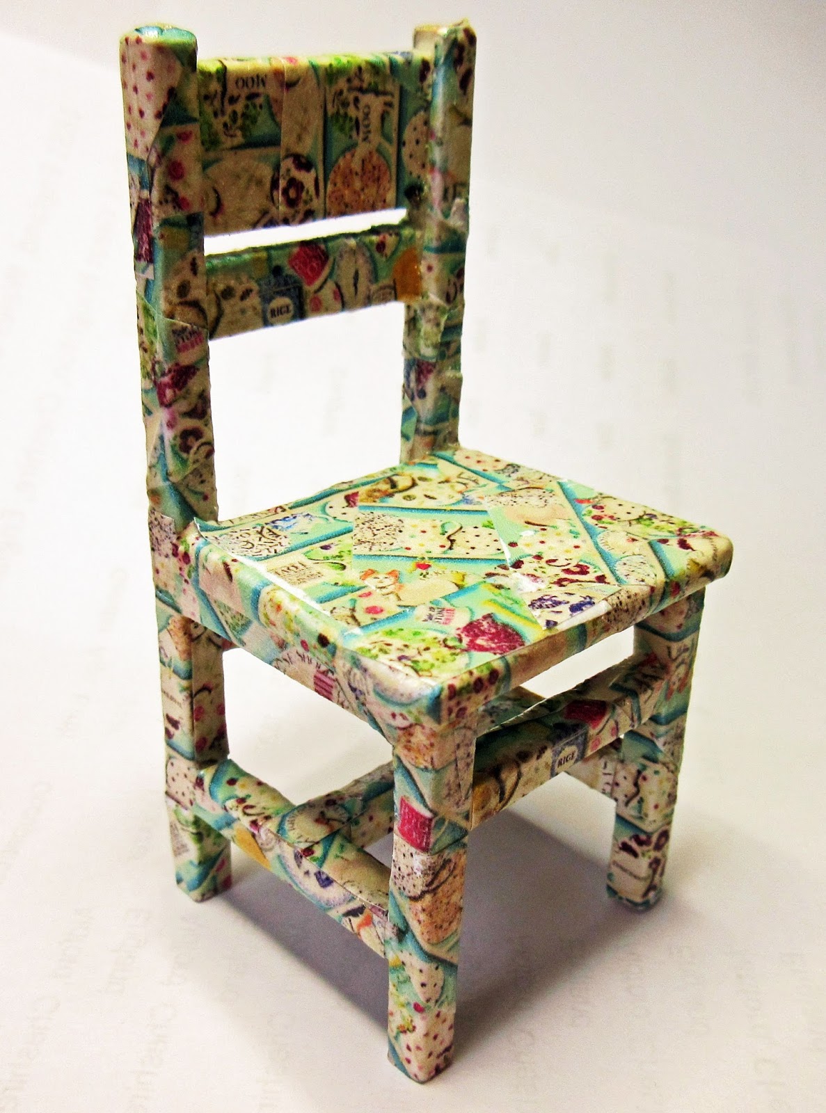 Make It Small Decoupage Chair