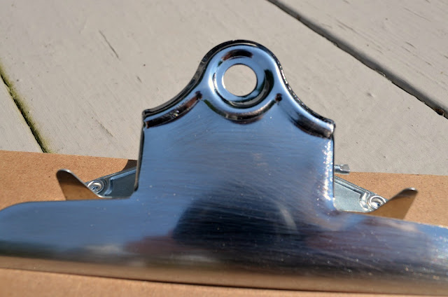 Metal clipboard clip