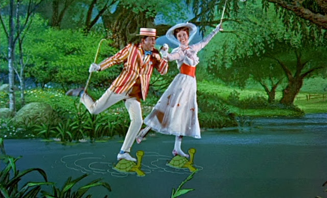 Mary Poppins Walt Disney film 1964 animatedfilmreviews.filminspector.com