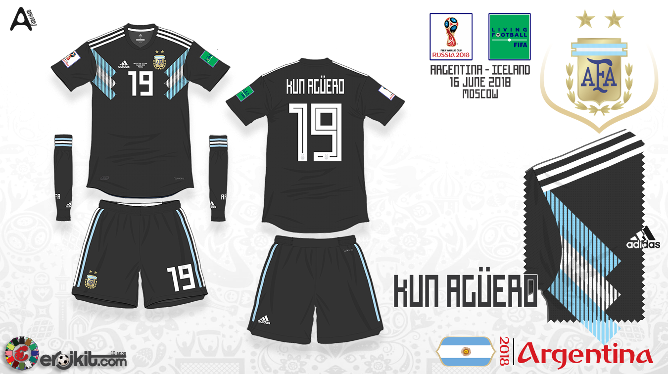 Kit Design, by eroj 2018 Argentina WC