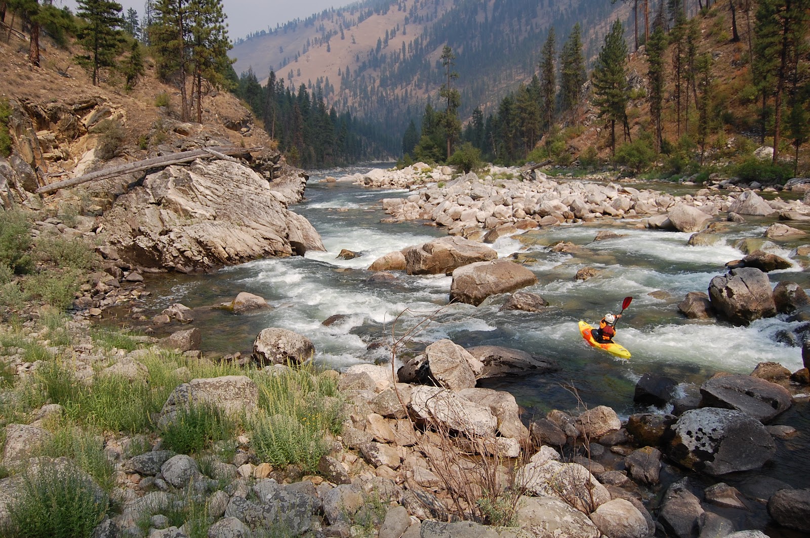 Team Stohlquist The South fork of The Salmon River
