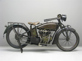 1917 Excelsior X V-Twin Motorcycle