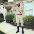 PETER OKOYE KITS UP AS A WORLD WAR 2 SOLDIER FOR PHOTOSHOOT