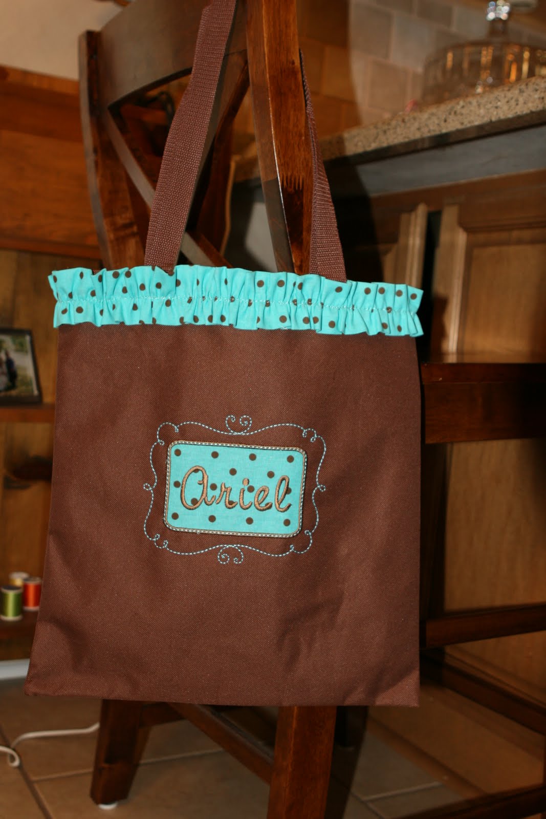 Girly Girl Designs School Bag4th grade