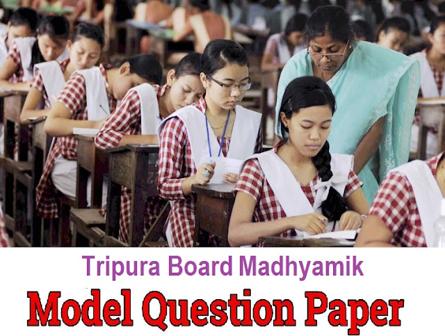 TBSE Madhyamik Model Paper 2019 TBSE Madhyamik Model Paper 2019