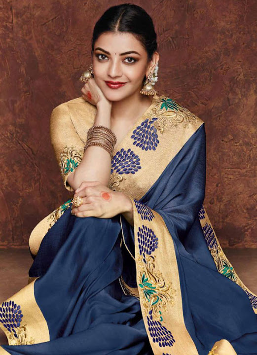 Kajal Aggarwal in Saree photos