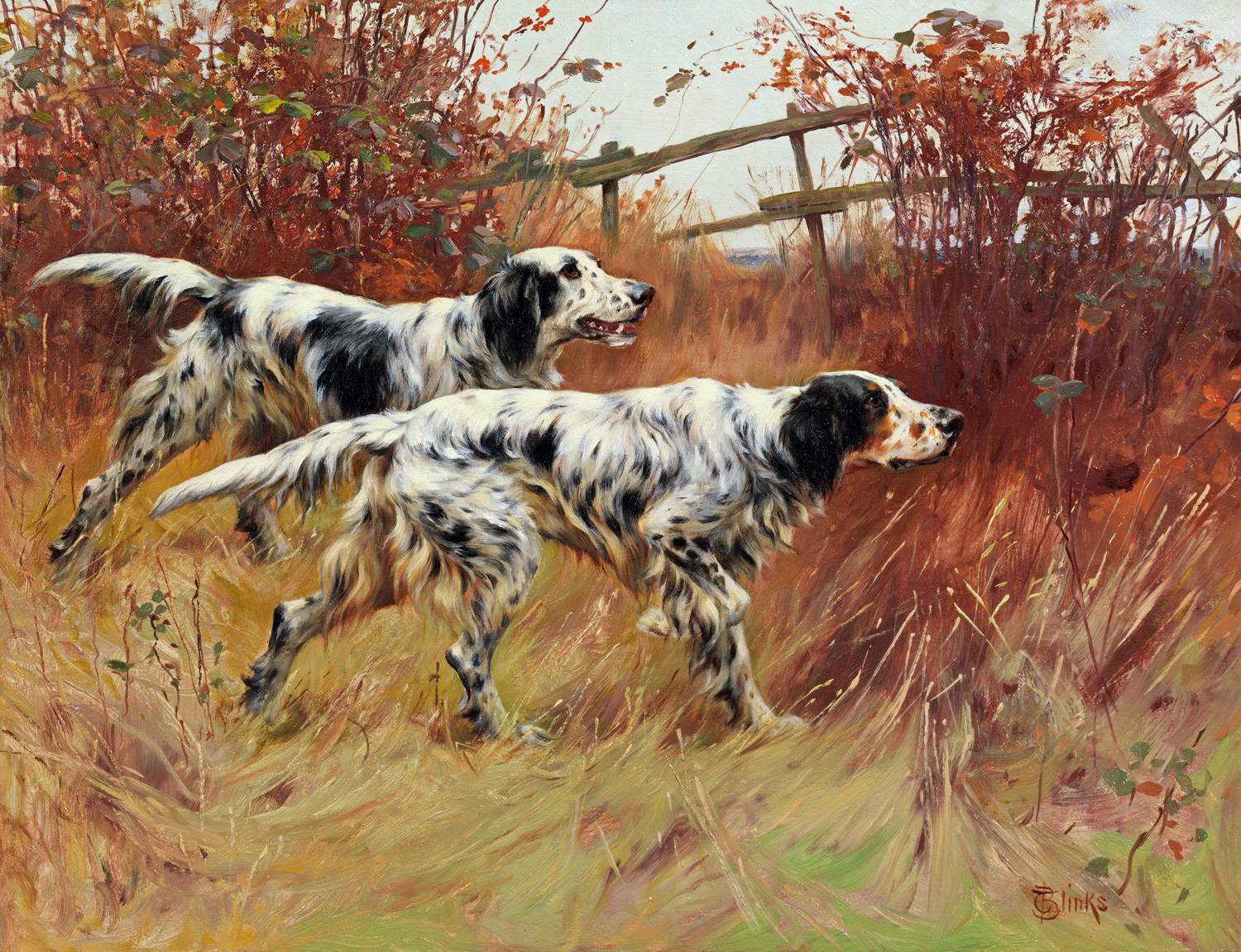 Victorian British Painting Dog paintings