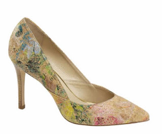 pumps made out of cork