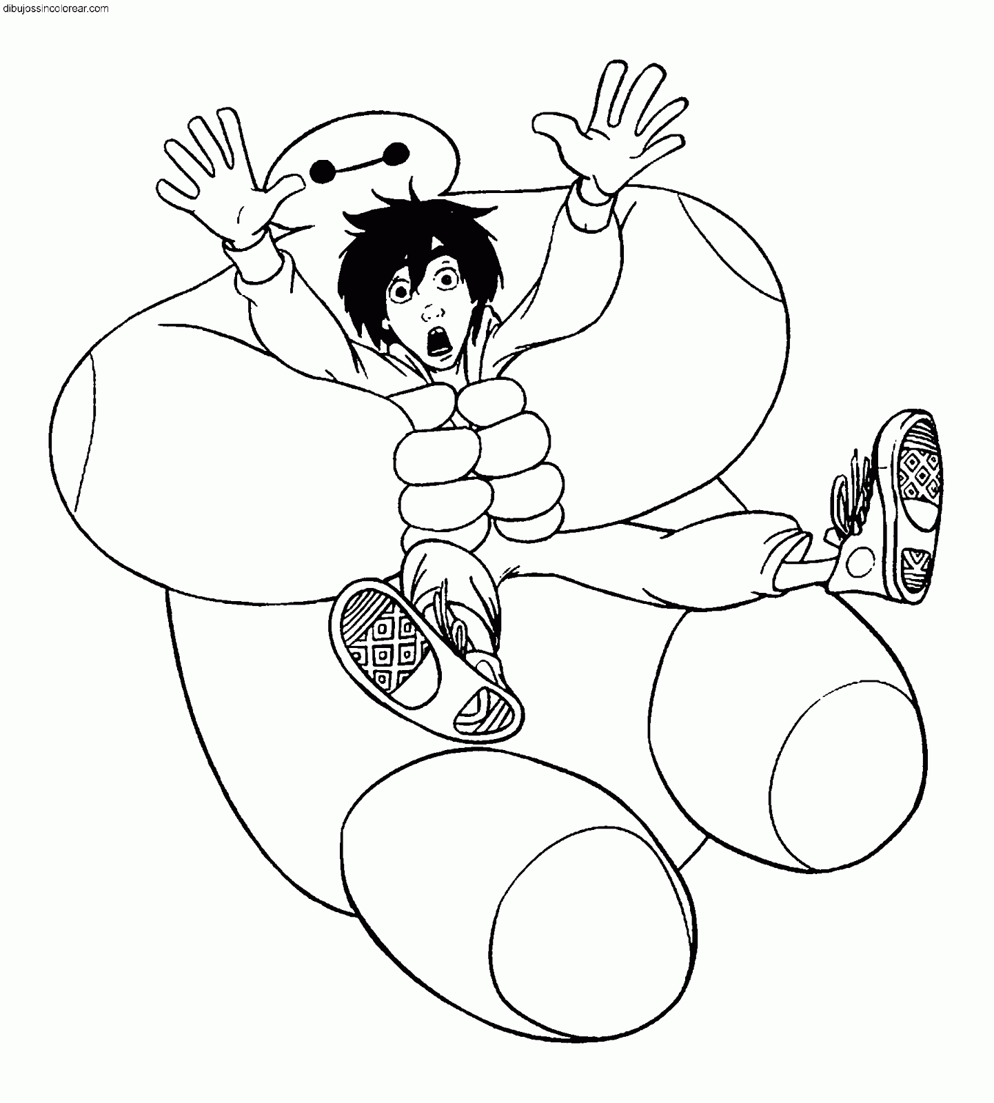 Baymax Ausmalbilder: Entfessle deine Kreativität und tauche ein in die Welt von Big Hero 6!