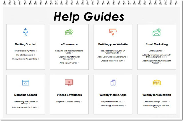 help guides weebly