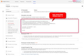 cara daftarkan blog pada google analytics | blog