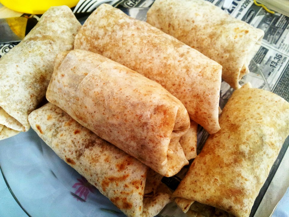 Syazwana Jamal Resepi Roti Tortilla inti daging