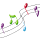 🎵Dibujos notas musicales para imprimir