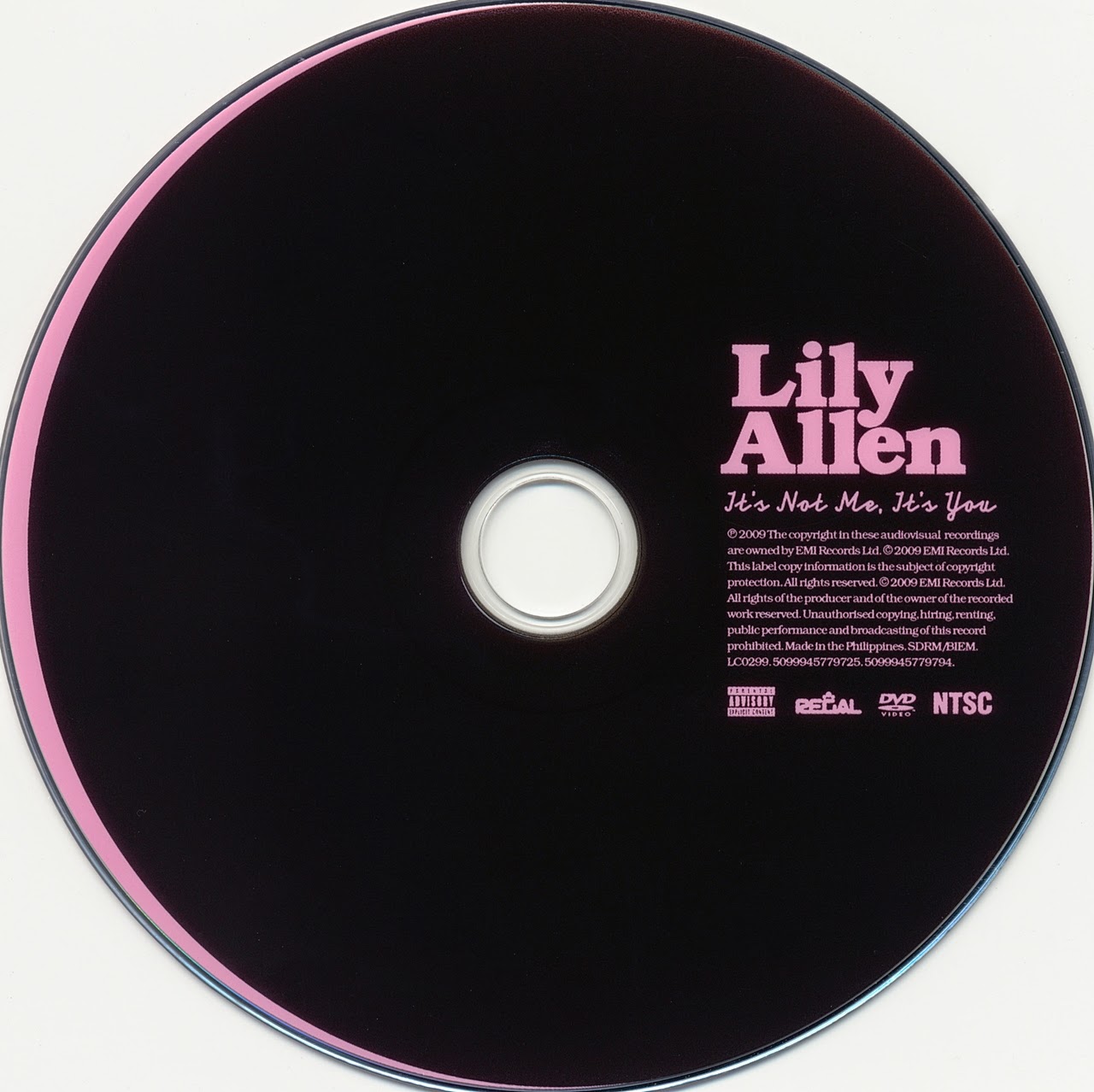 Mundo Dos Encartes / World Of Booklets: Lily Allen - It's Not Me, It's ...