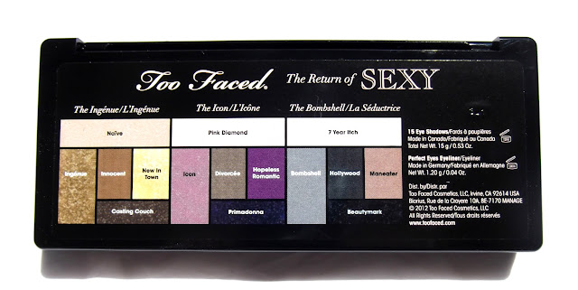 TOO FACED - The Return of Sexy Eyeshadow Palette