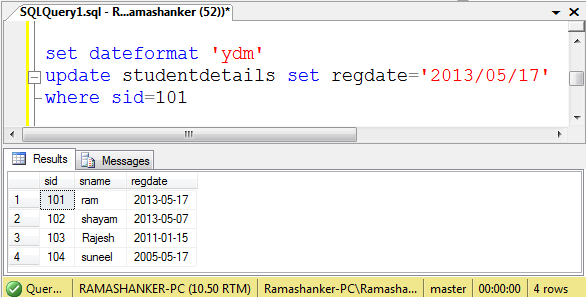 How To Handle Date In Sql Server 2008 MY NET Tutorials