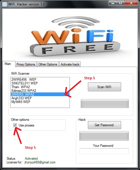 Download Wifi Hacker 3.0 Full - Phần Mềm Hack Pass Wifi Wifihackerstep5