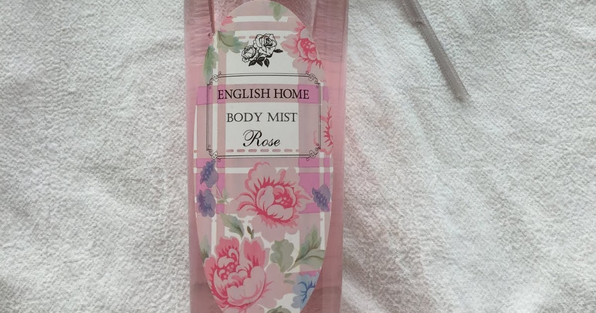English Home Body Mist Rose