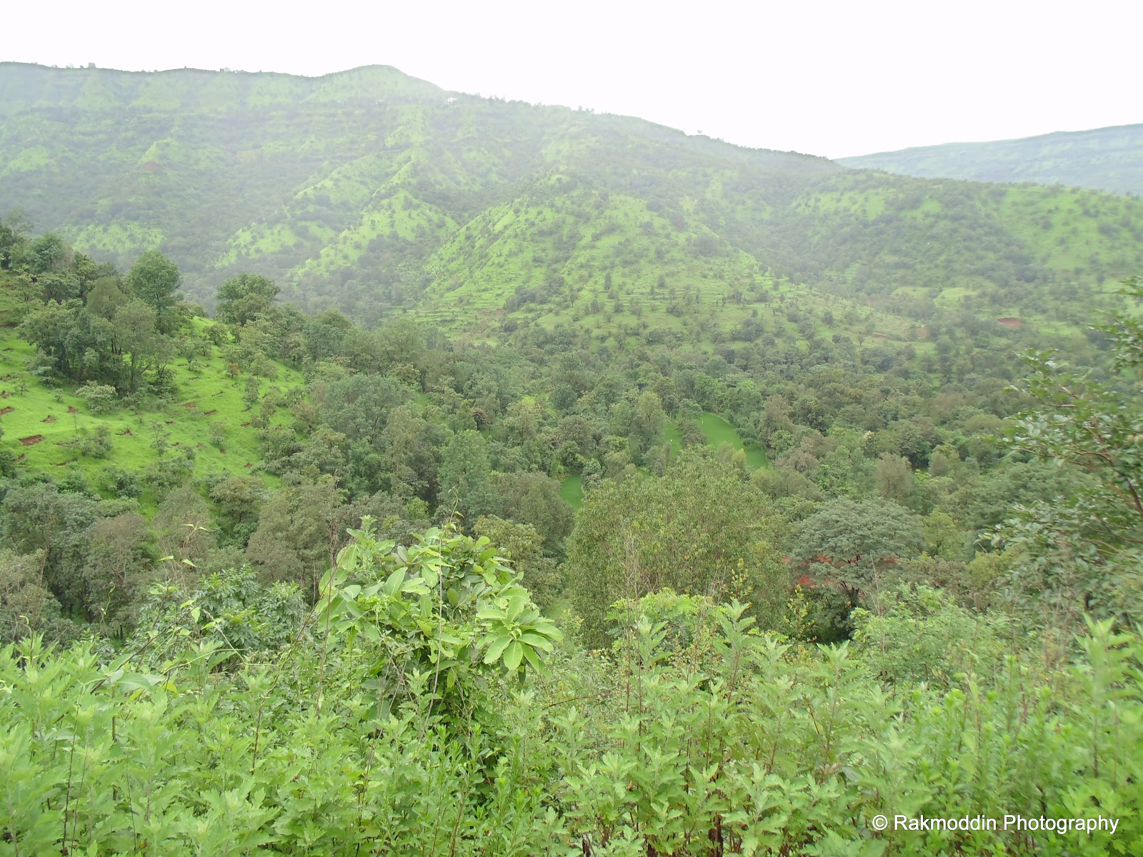 Thoseghar waterfalls in Satara during the monsoon