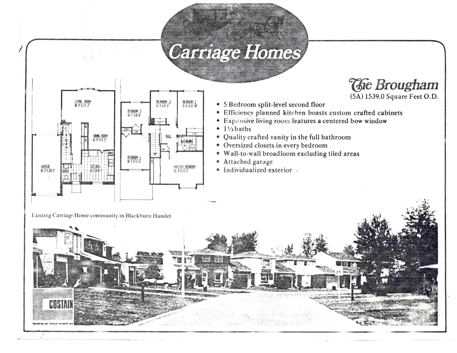 Costain in Ottawa Part Two Blackburn Hamlet (and Orleans) Carriage