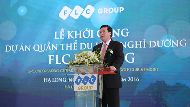 Ông Nguyễn Đức Long, Phó Bí thư Tỉnh ủy, Chủ tịch UBND tỉnh phát biểu tại Lễ Khởi công Ông Nguyễn Đức Long, Phó Bí thư Tỉnh ủy, Chủ tịch UBND tỉnh phát biểu tại Lễ Khởi công