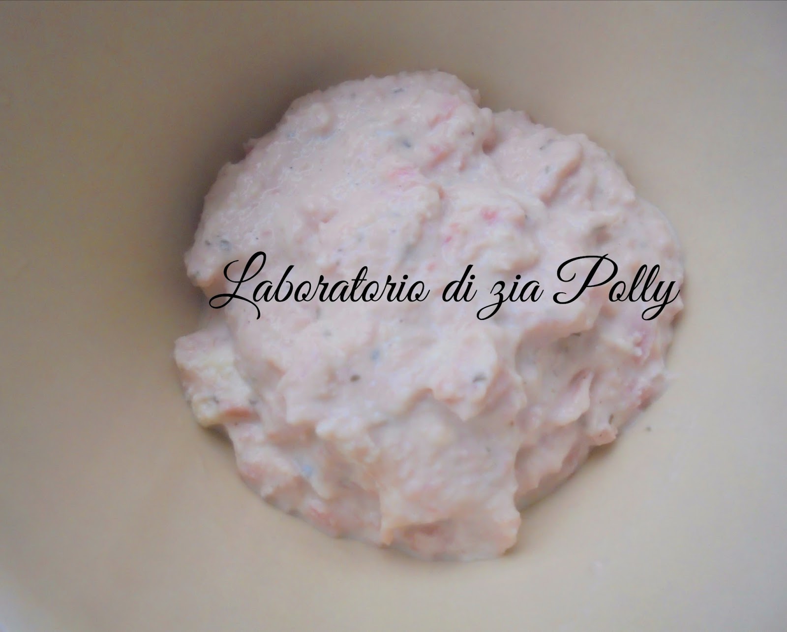 Laboratorio di zia Polly Mousse di prosciutto cotto e ricotta