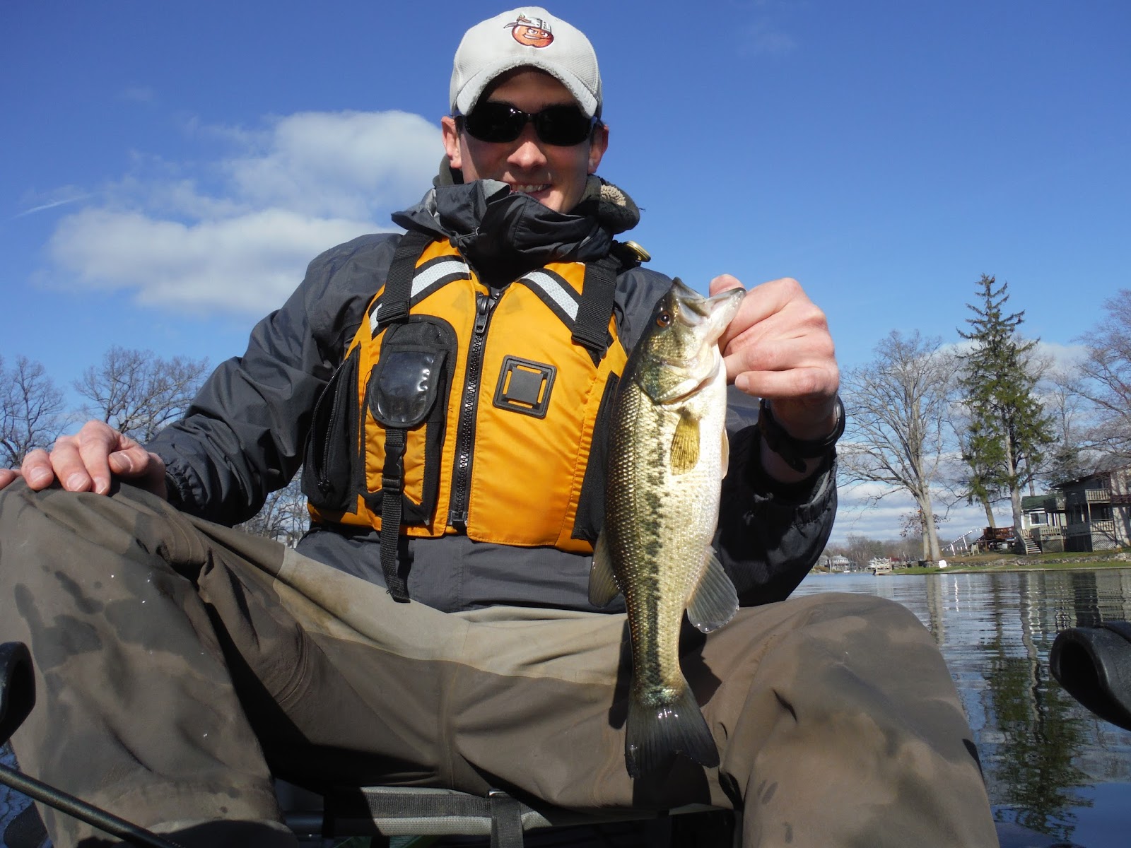 Indiana Kayak Fishing Journal 3/25/16 Waiting on Walleyes