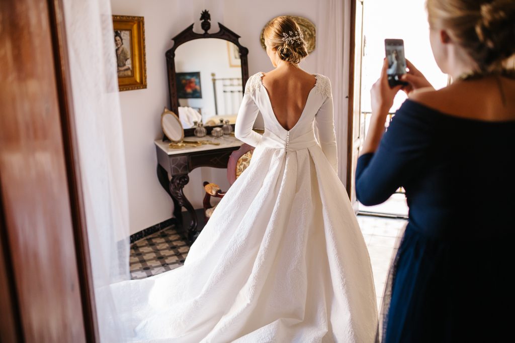 diseñadores de novia en valencia - como la boda misma