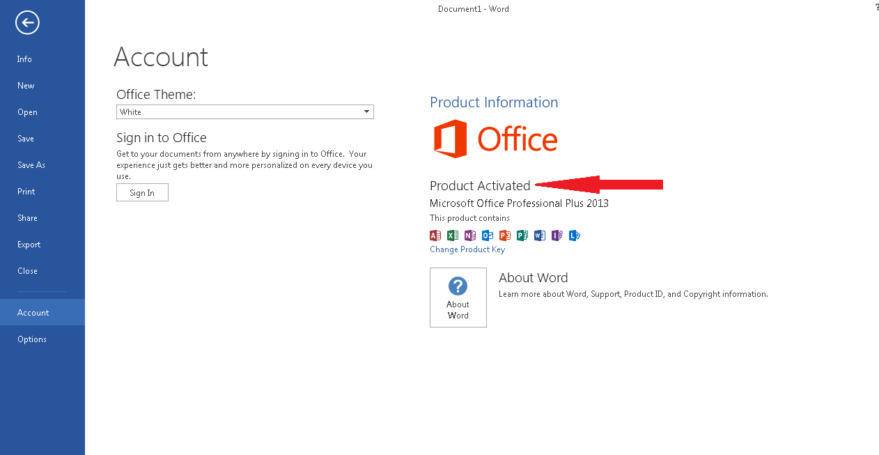 Activation key for officesuite