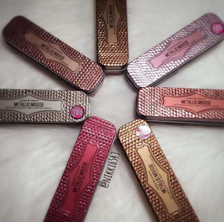 Hard Candy Metallic Mousse Matte Metallic Lip Color (All