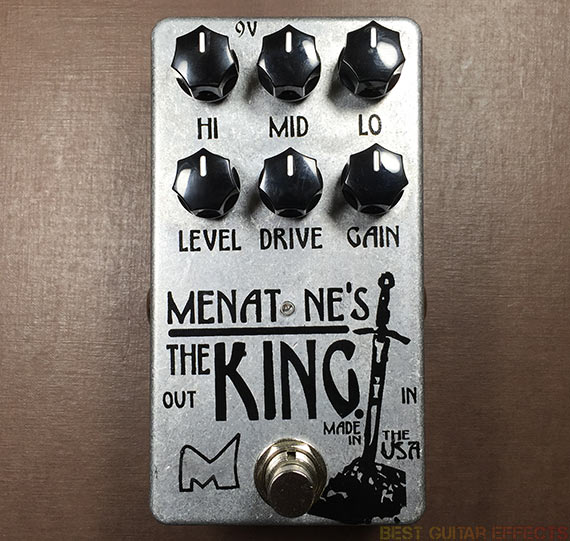 STOMP BOX STEALS: OVERDRIVE- MENATONE'S THE KING. Dead accurate Marshall  voicing...and a raw and very different overall tone