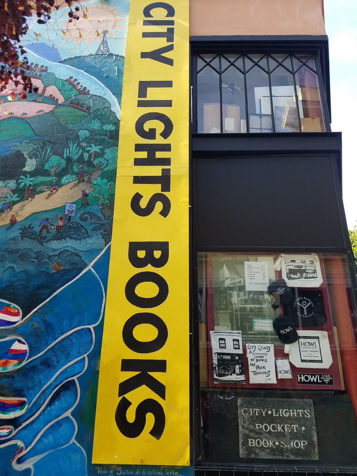 Adventures in Weseland CIty Lights Books Alley