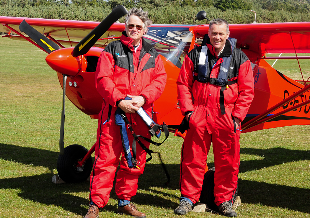 Borders Gliding Club Blog Sunday 28th April EuroFox Vist to Milfield