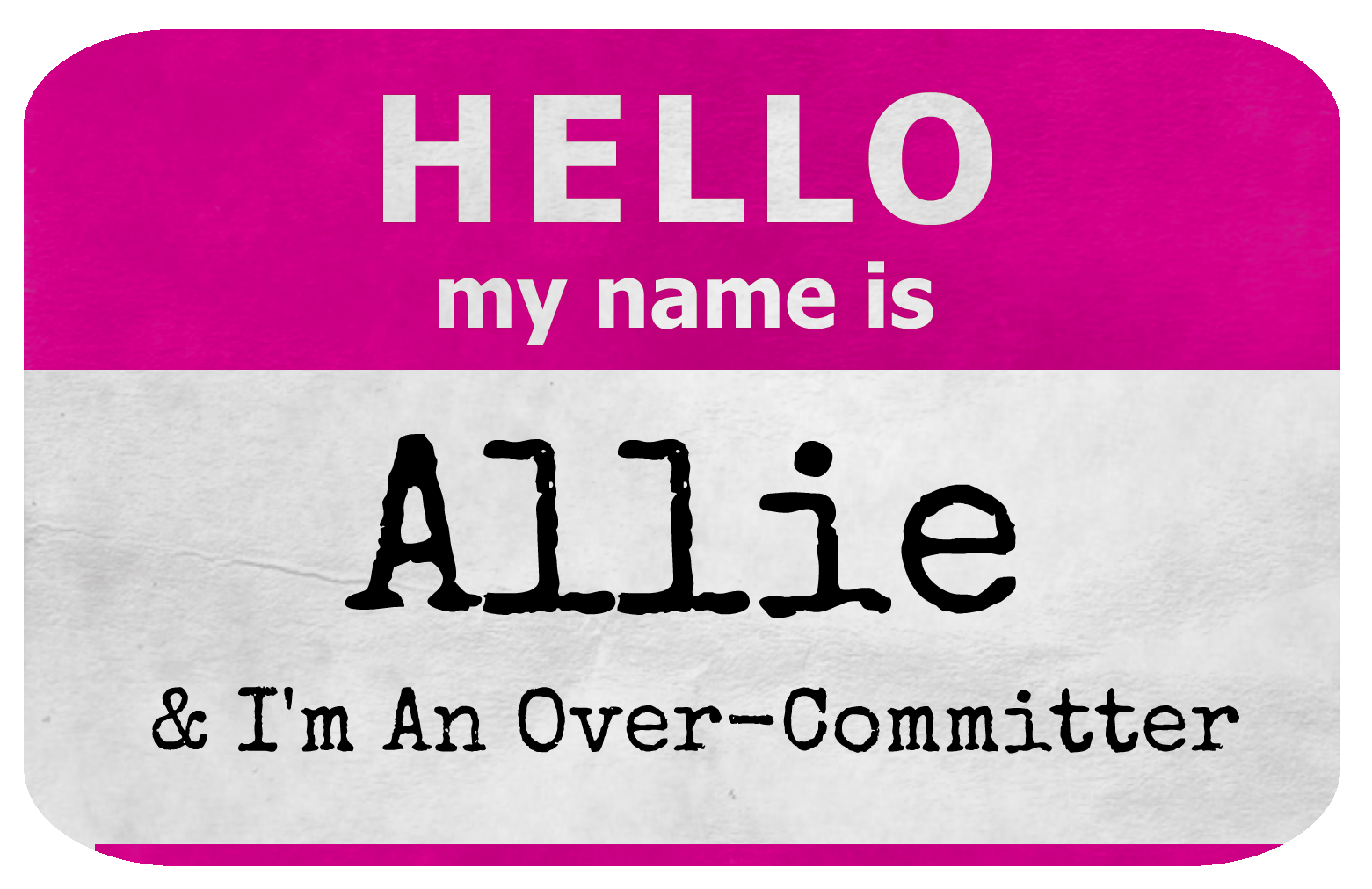 Hello my name is this is