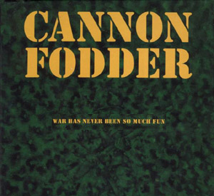Portada del videojuego Cannon Fodder para Commodore Amiga
