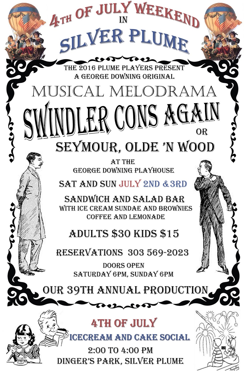 Homegrown Heroes Silver Plume Melodrama